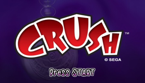 Crush title screen for PSP